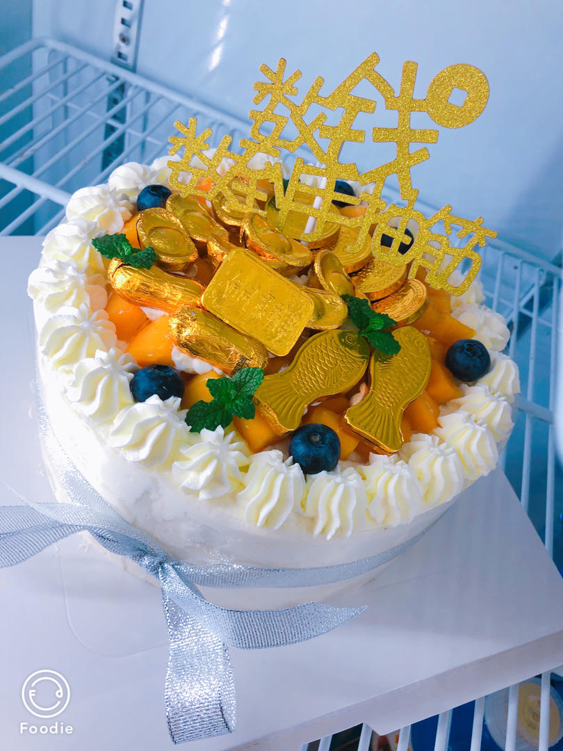 8寸奥利奥草莓水果蛋糕