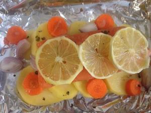 考試周救星—檸檬三文魚的做法 步骤4