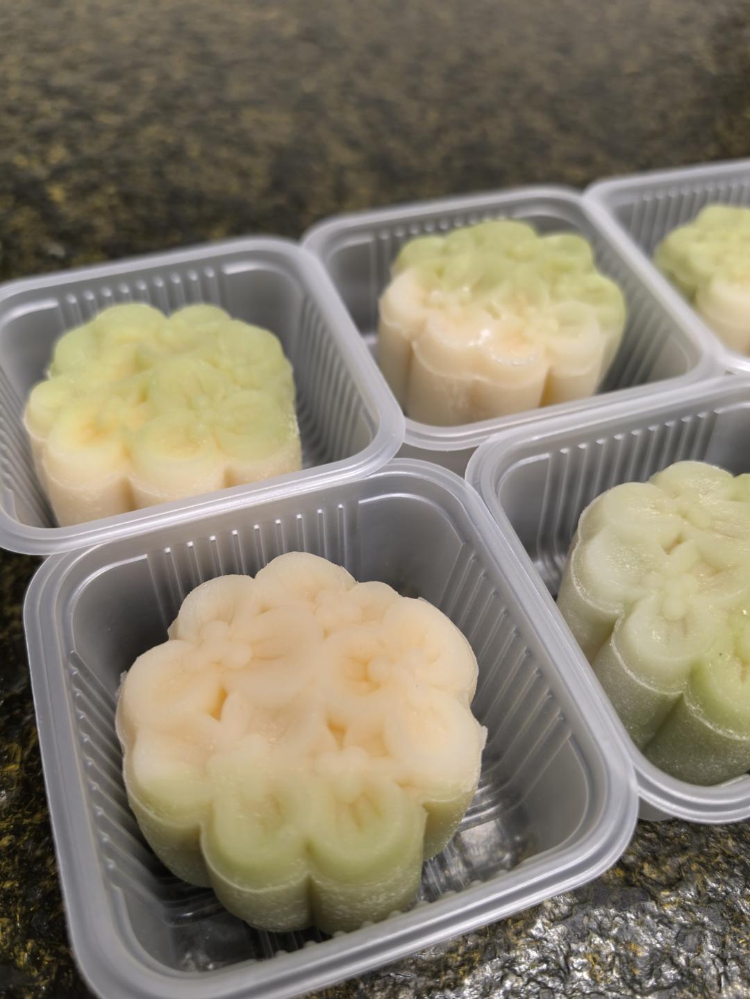 猫山王榴莲冰皮月饼，真正的纯榴莲馅