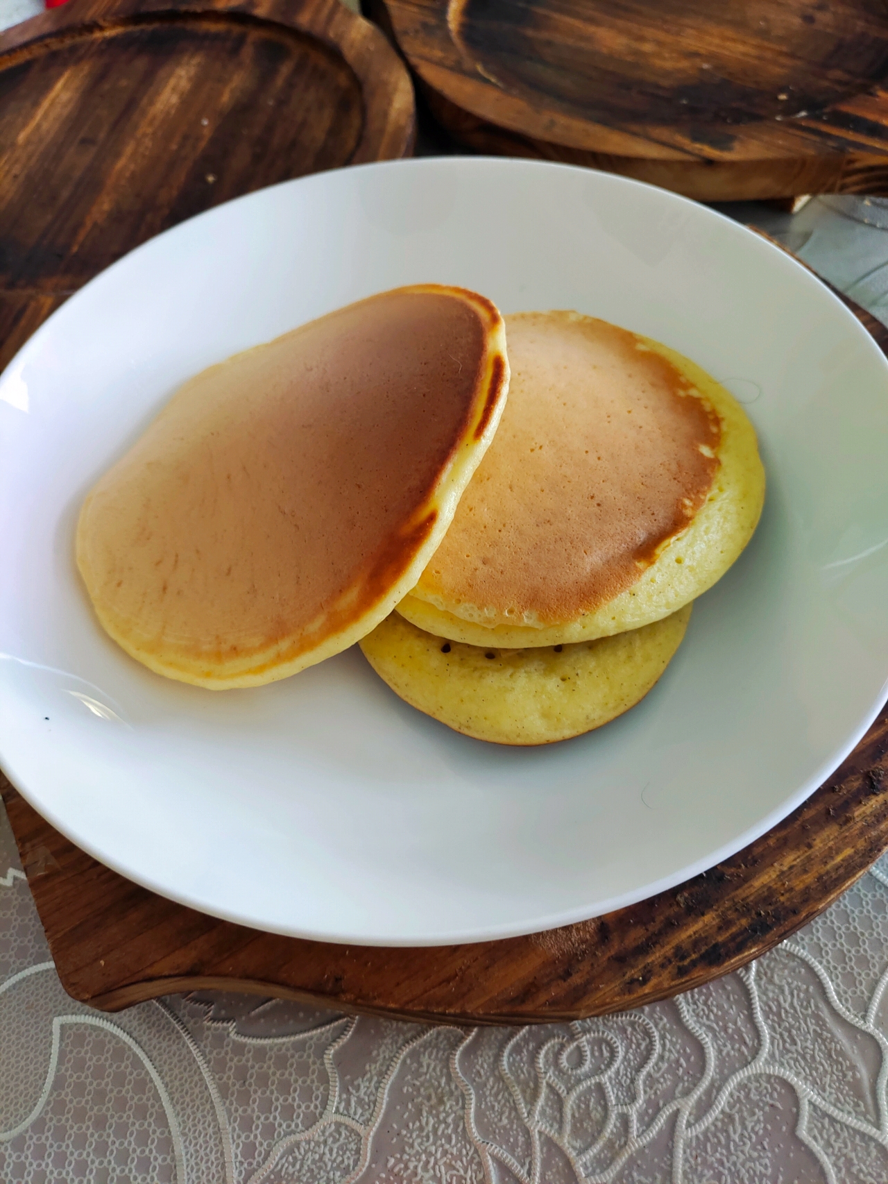 松软的酸奶松饼 Yogurt Pancake（无油无糖）