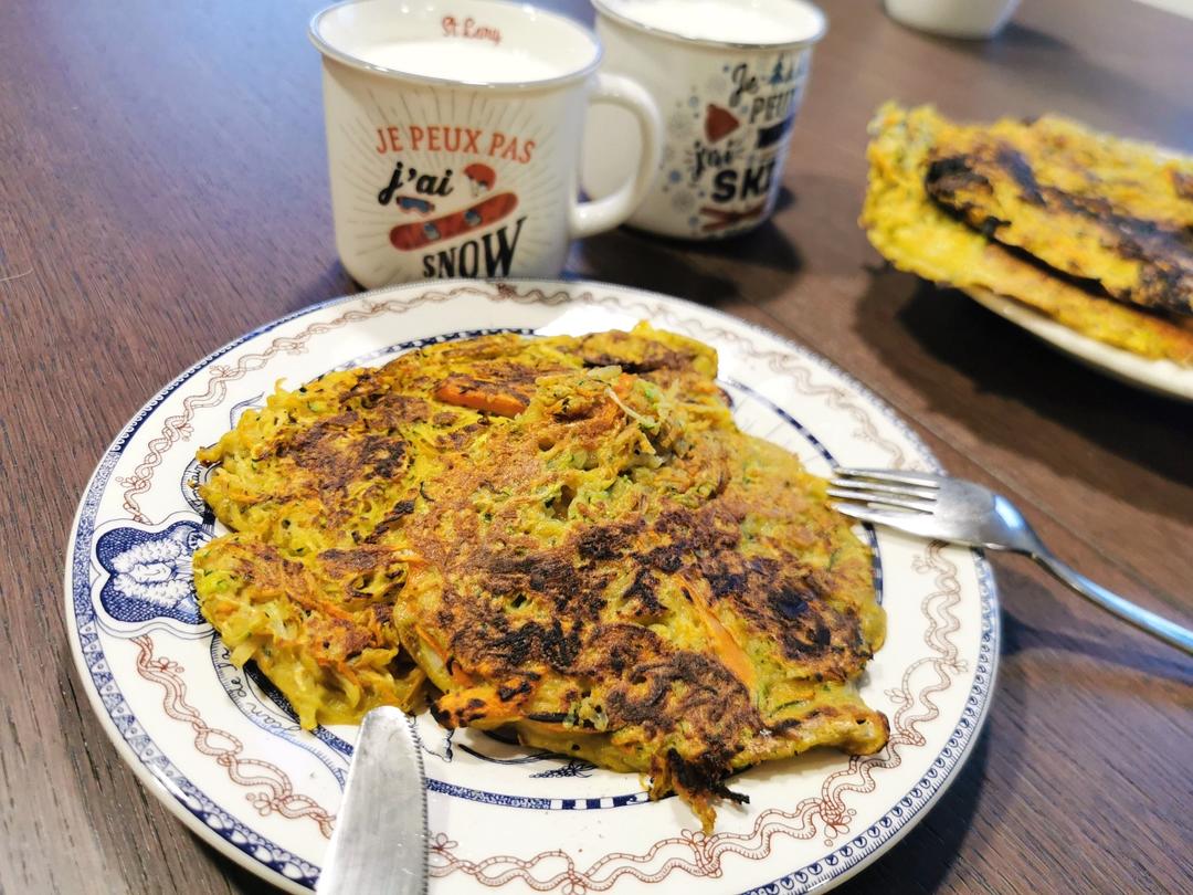 早餐饼(土豆丝饼、土豆丝鸡蛋饼)