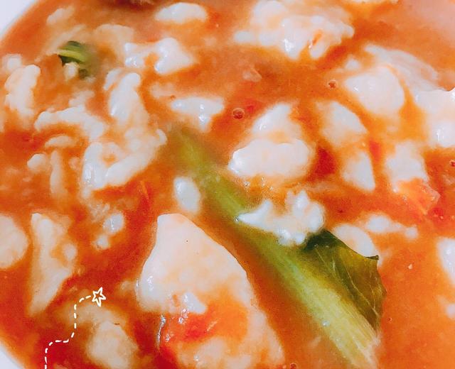 西红柿疙瘩汤的做法