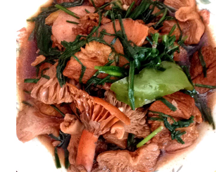 山菇炖猪肉的做法