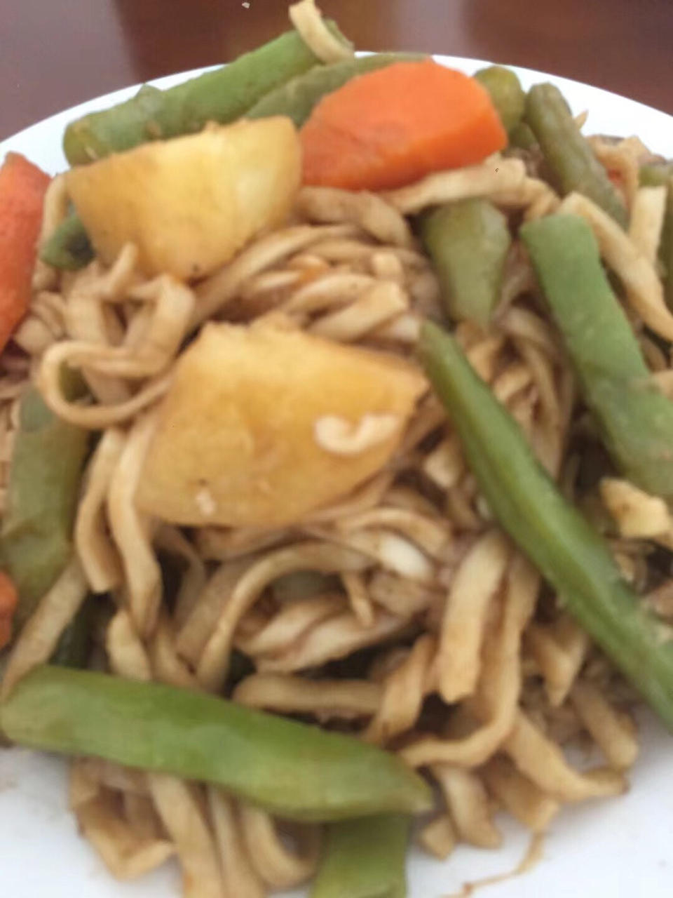 豆角焖面（蒸面）改良