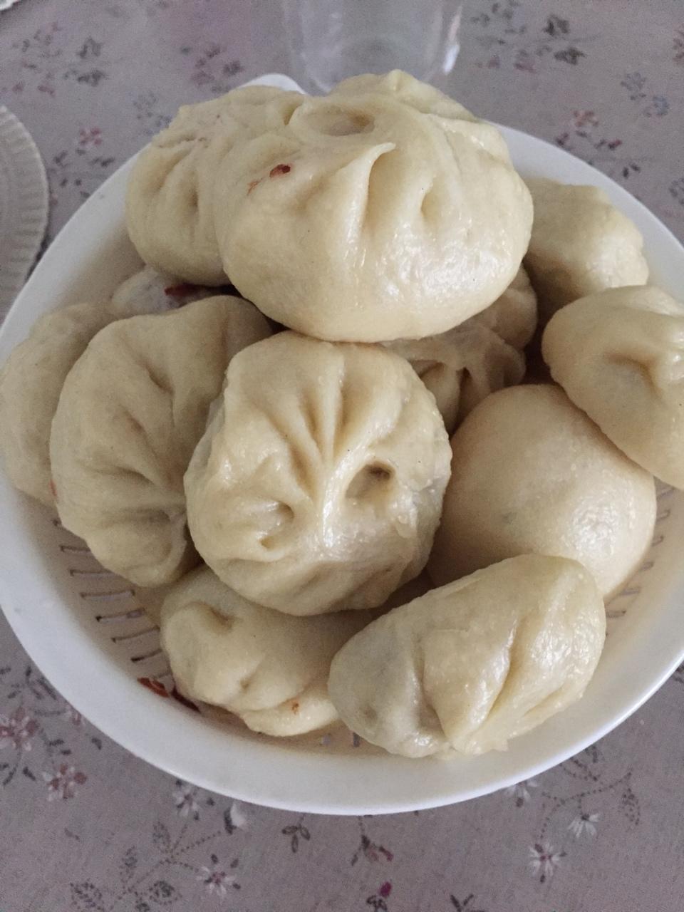 手工包子（肚脐包）