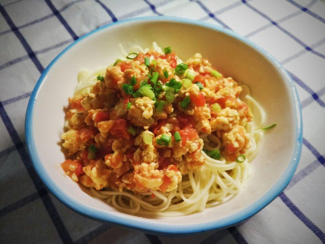 西红柿鸡蛋打卤面