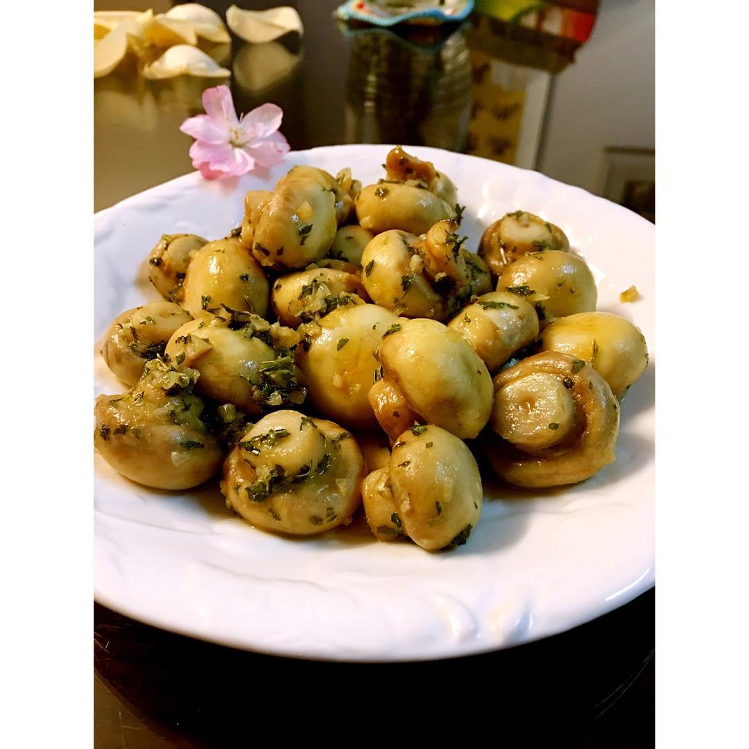 【曼食慢语】 蒜香蘑菇