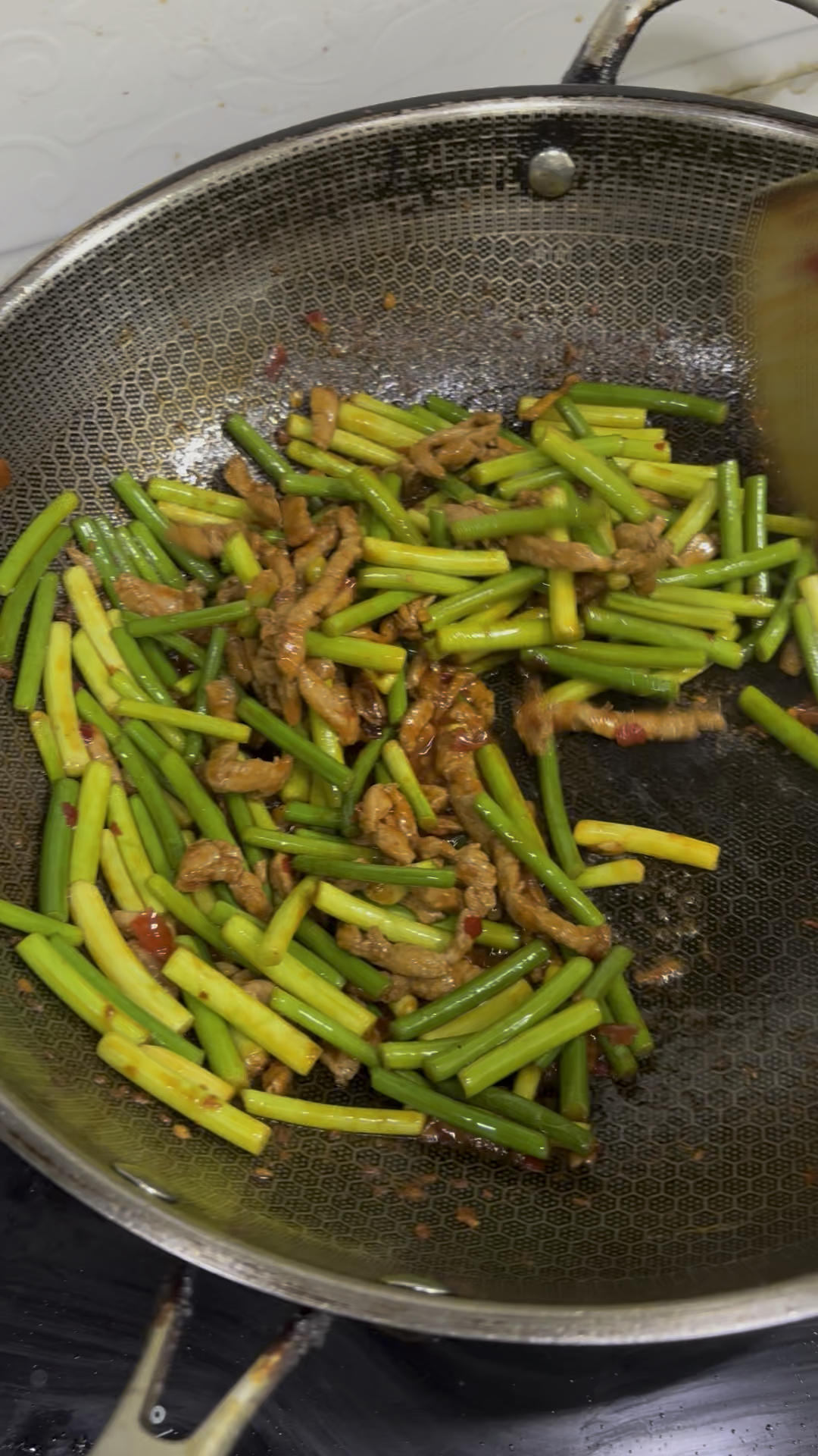 蒜薹炒肉丝