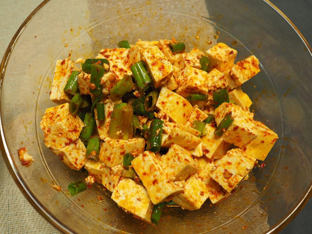 小葱拌豆腐
