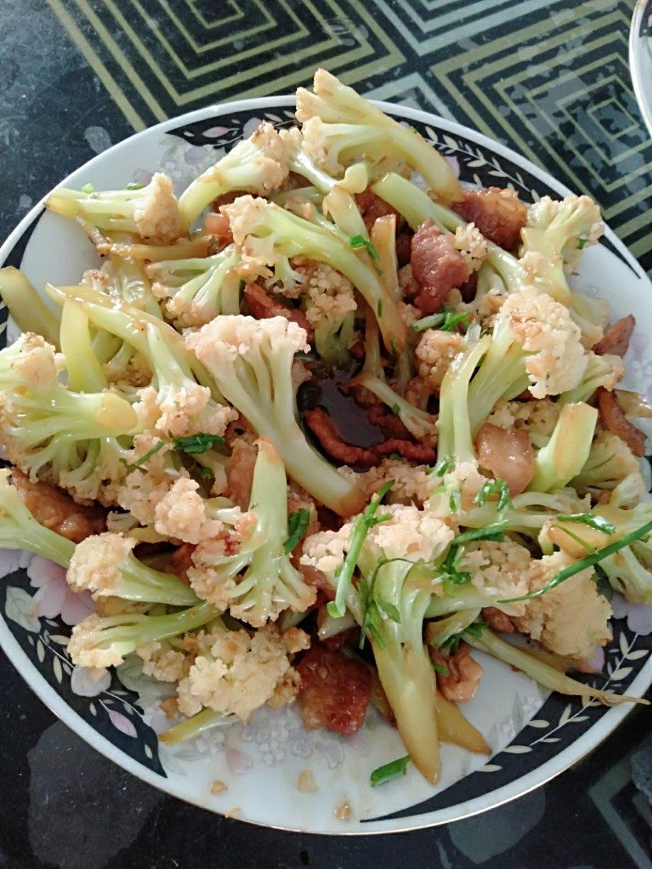 干锅有机花菜