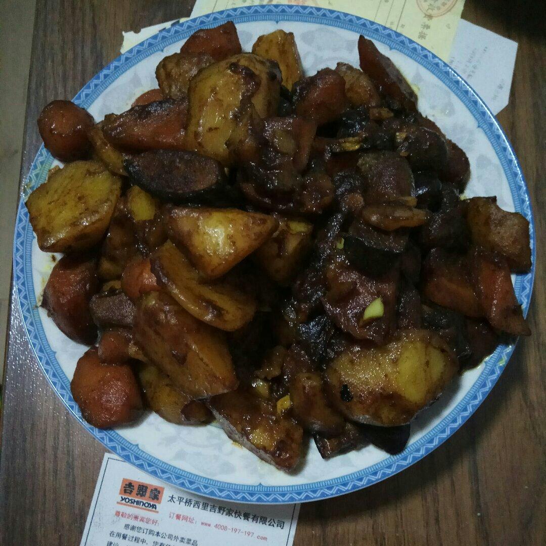 红烧土豆