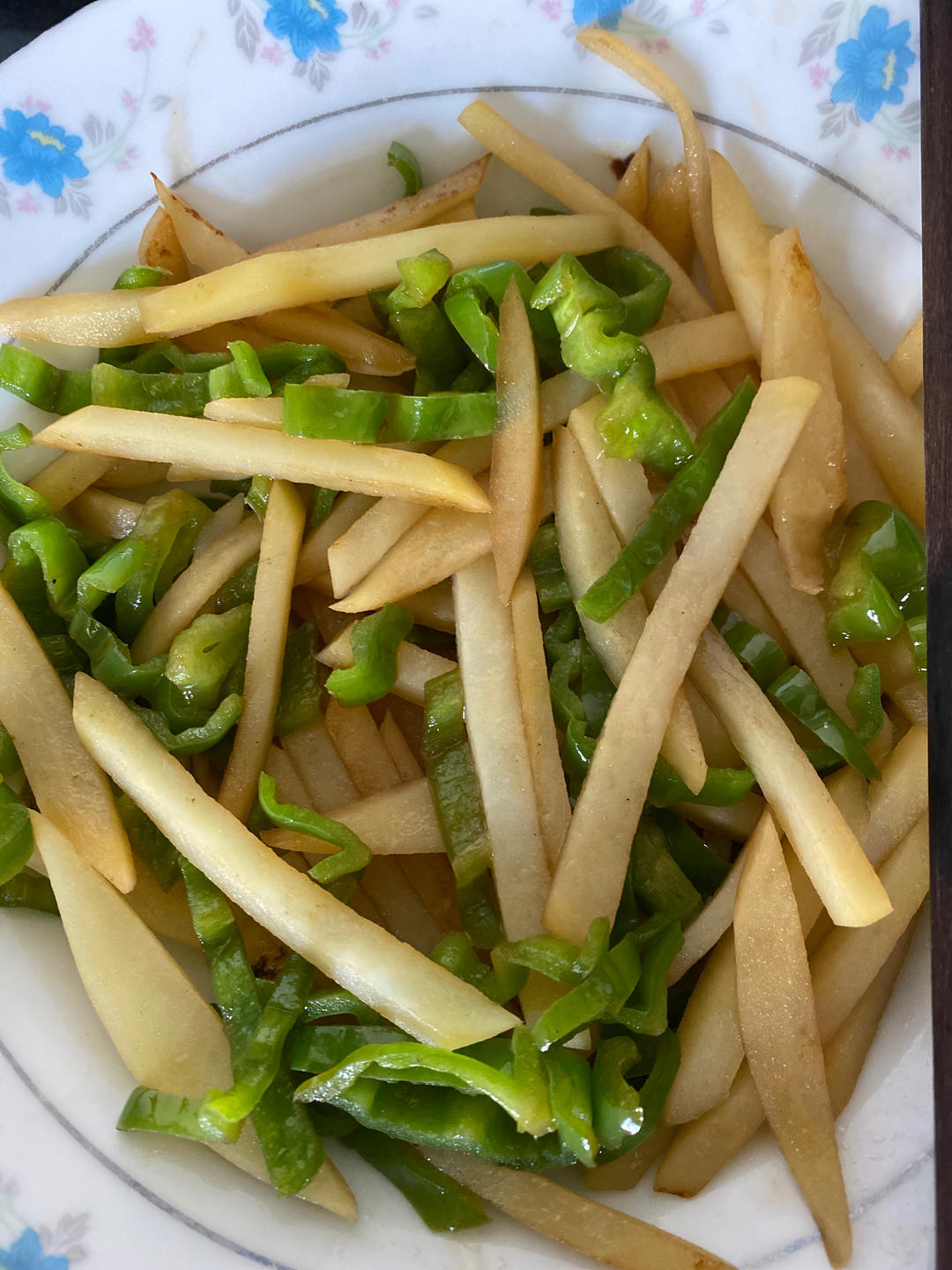 青椒土豆丝