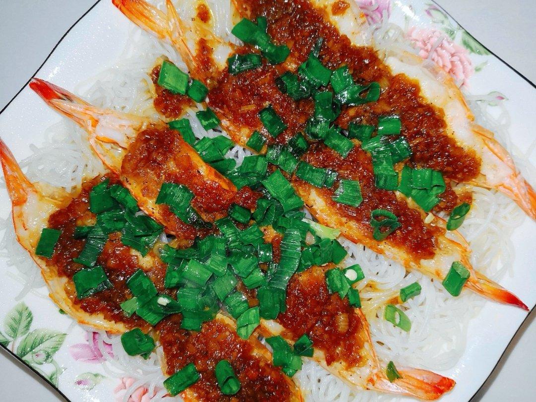蒜蓉粉丝蒸虾