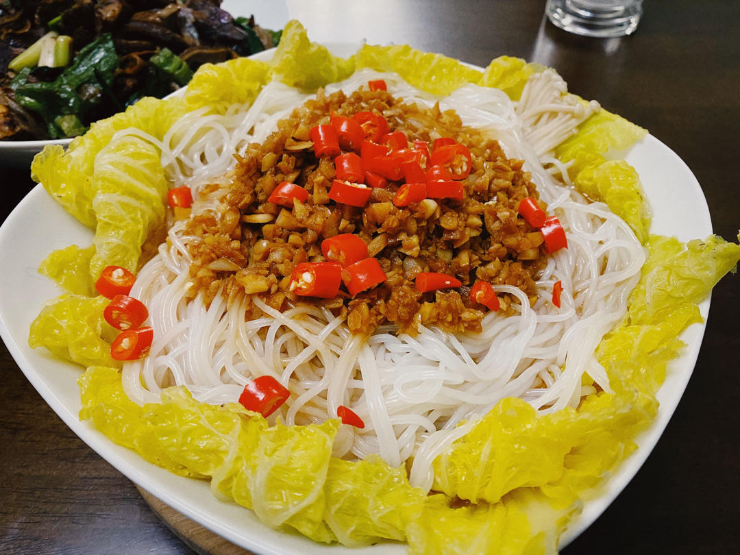 蒜蓉粉丝娃娃菜