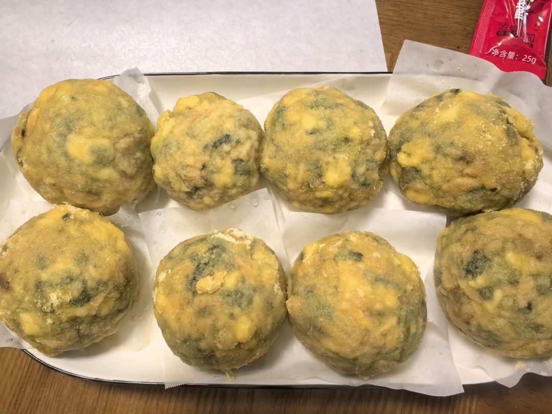 有营养的菠菜团子