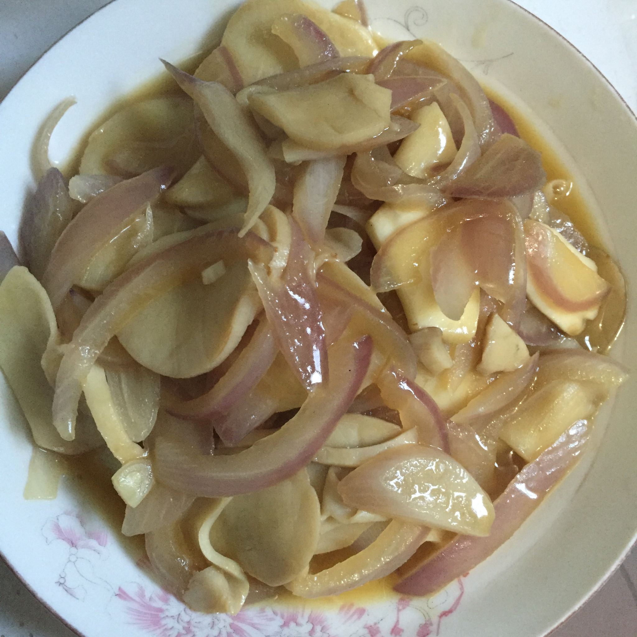 洋葱遇到杏鲍菇