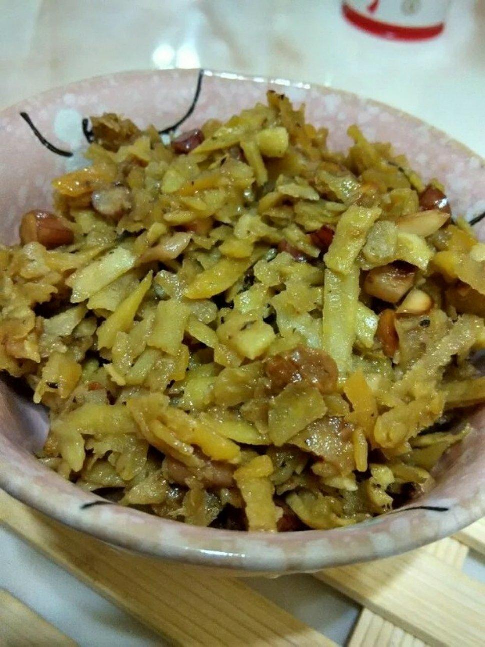 外婆的味道-炒番薯丝