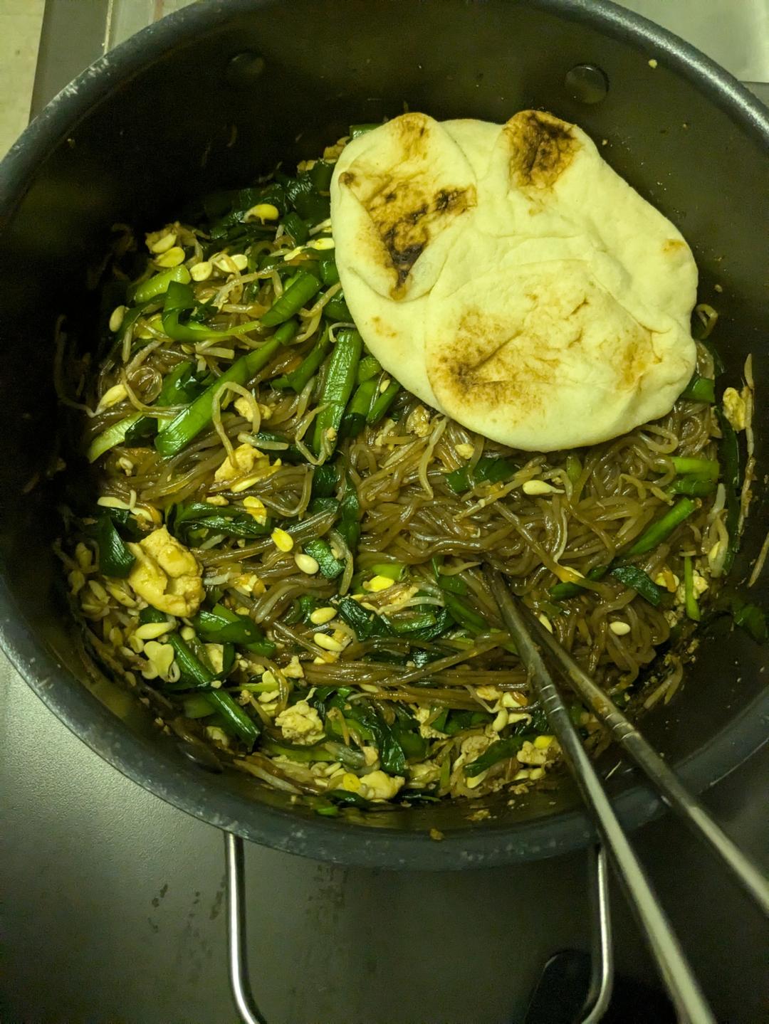 炒合菜～经典的拌饭菜，真的太香了