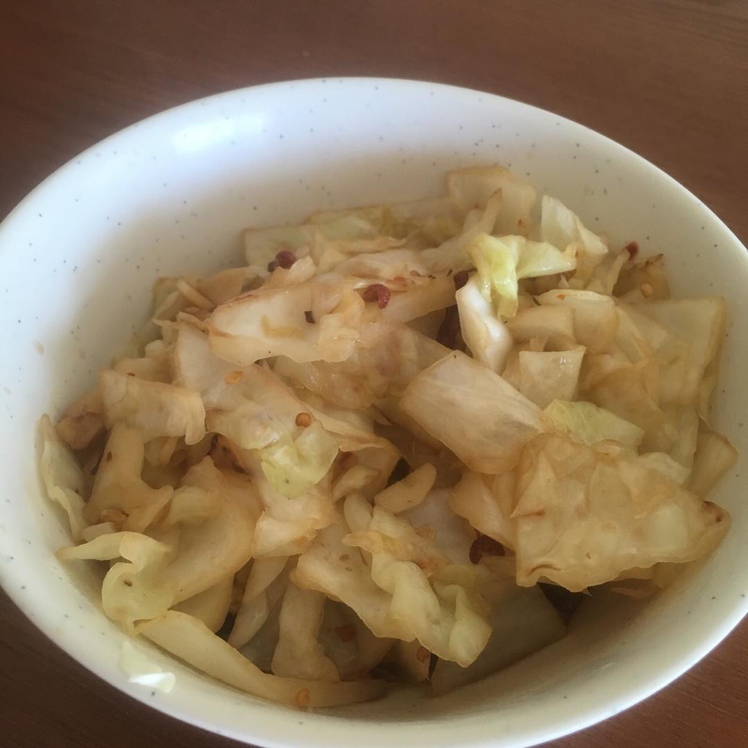炝炒包心菜