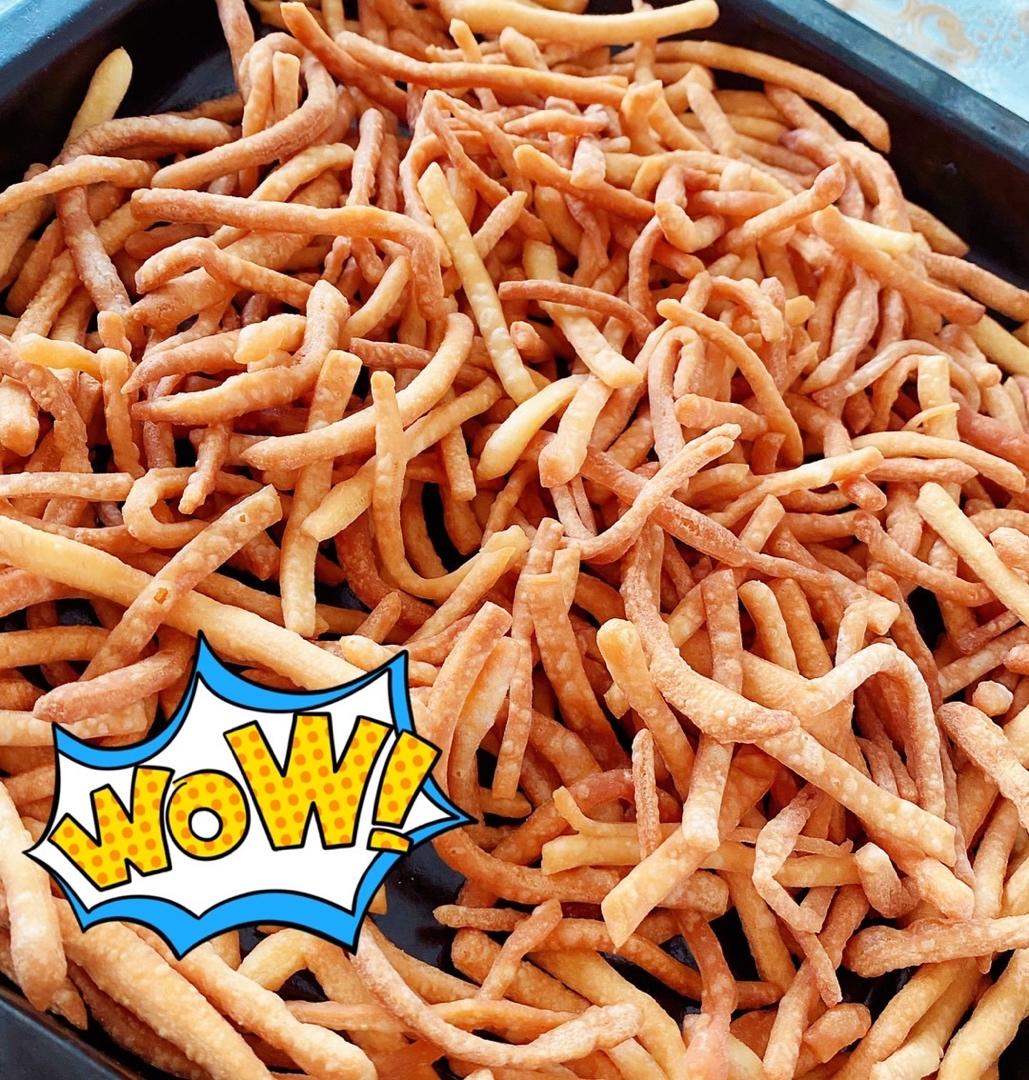 yoyo莹做的炸姜丝炸果子