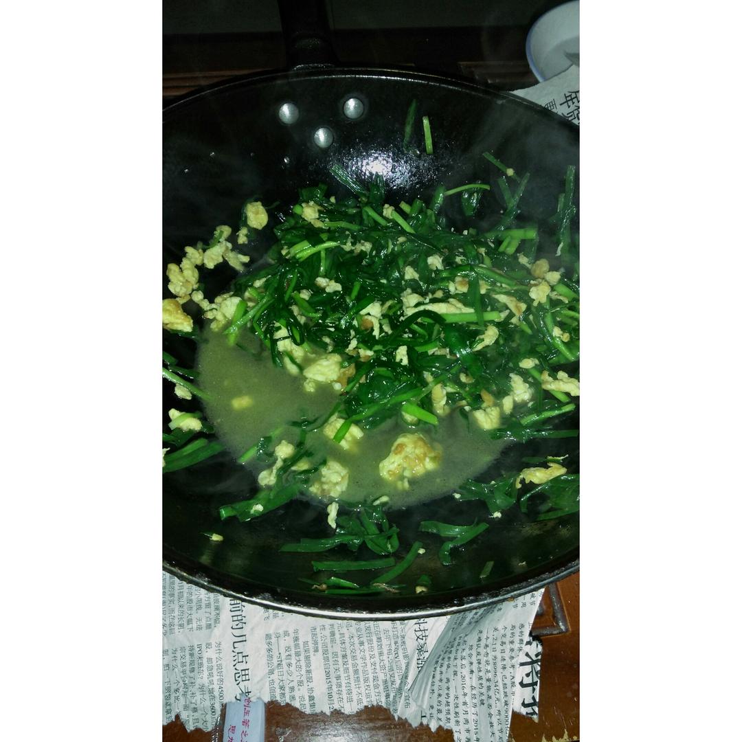 韭菜炒鸡蛋