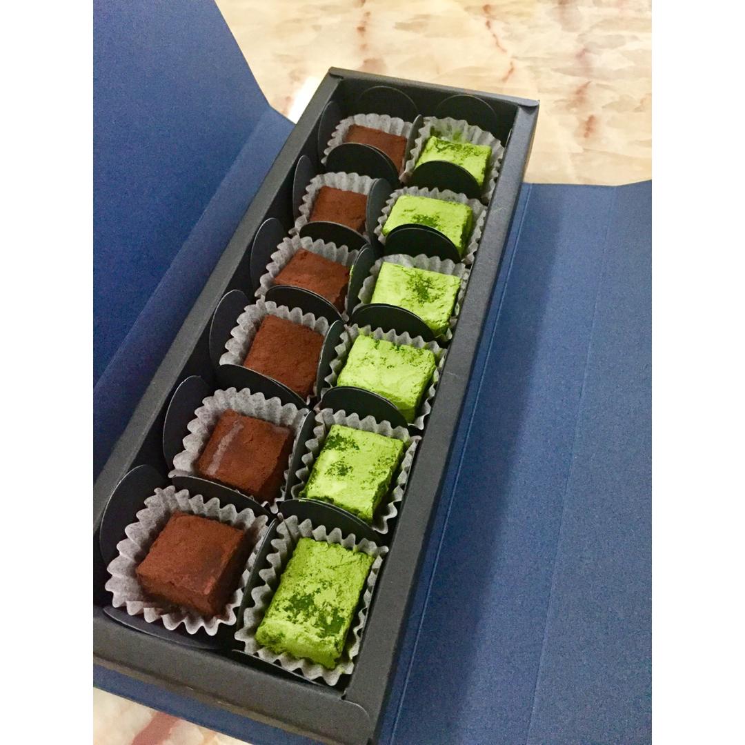 抹茶生巧克力