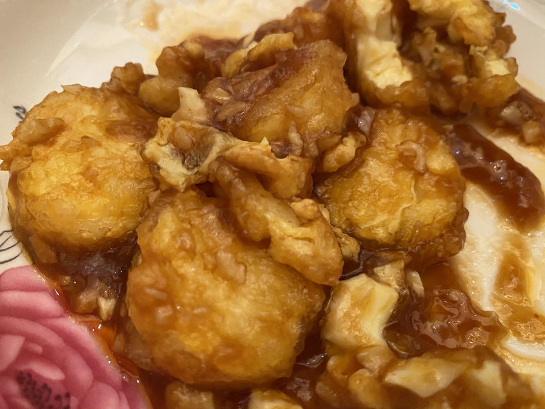 脆皮茄汁日本豆腐