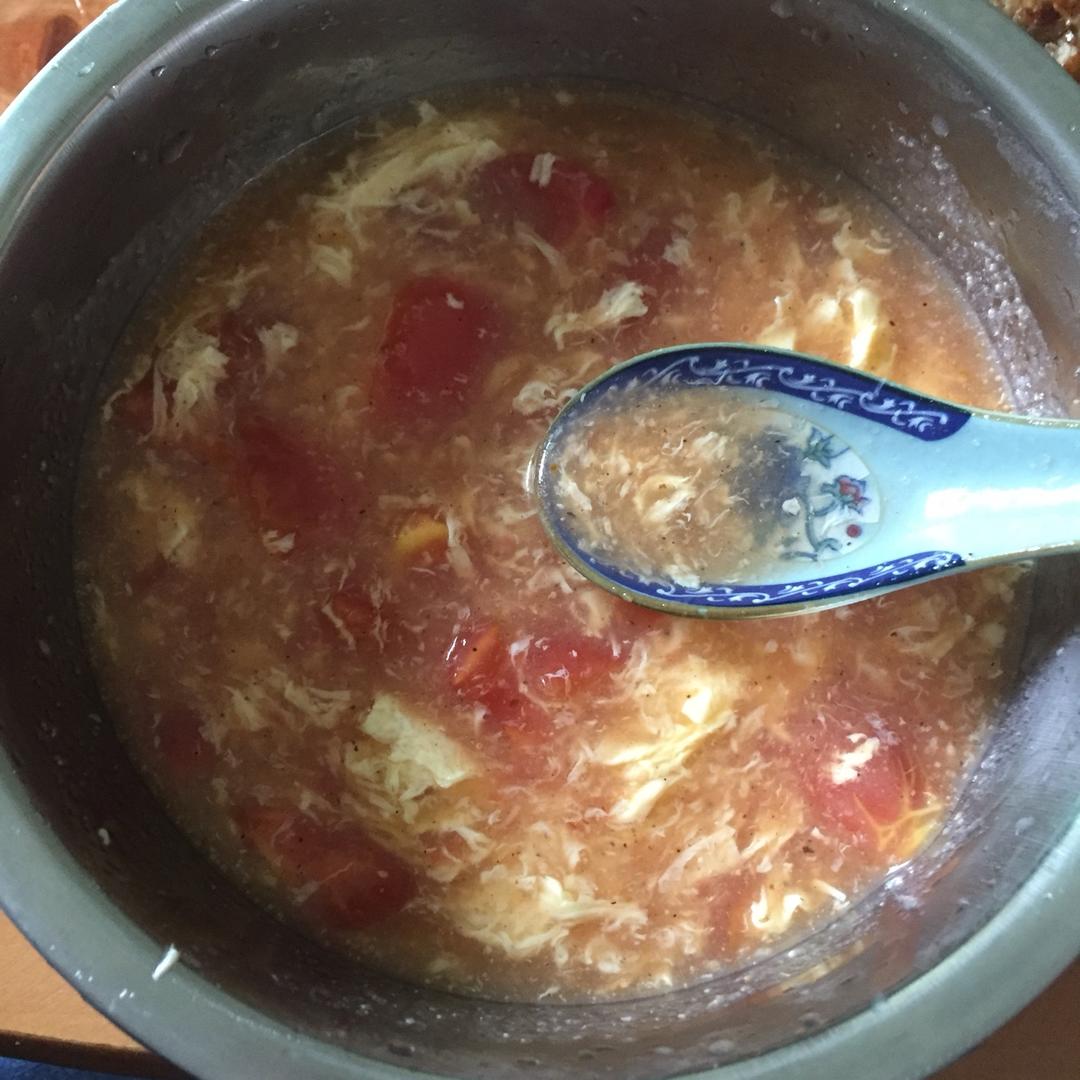 西红柿鸡蛋汤