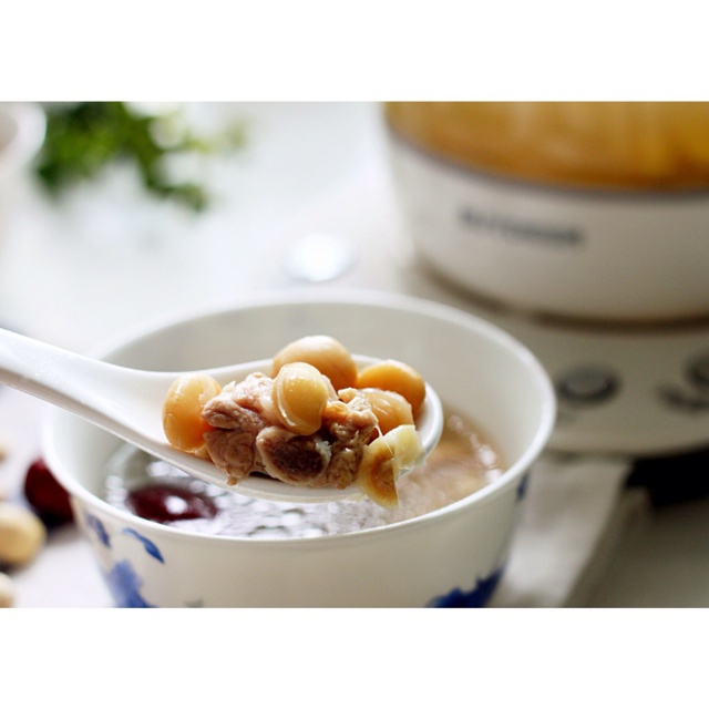 【白扁豆排骨汤图片】卫蓝_下厨房