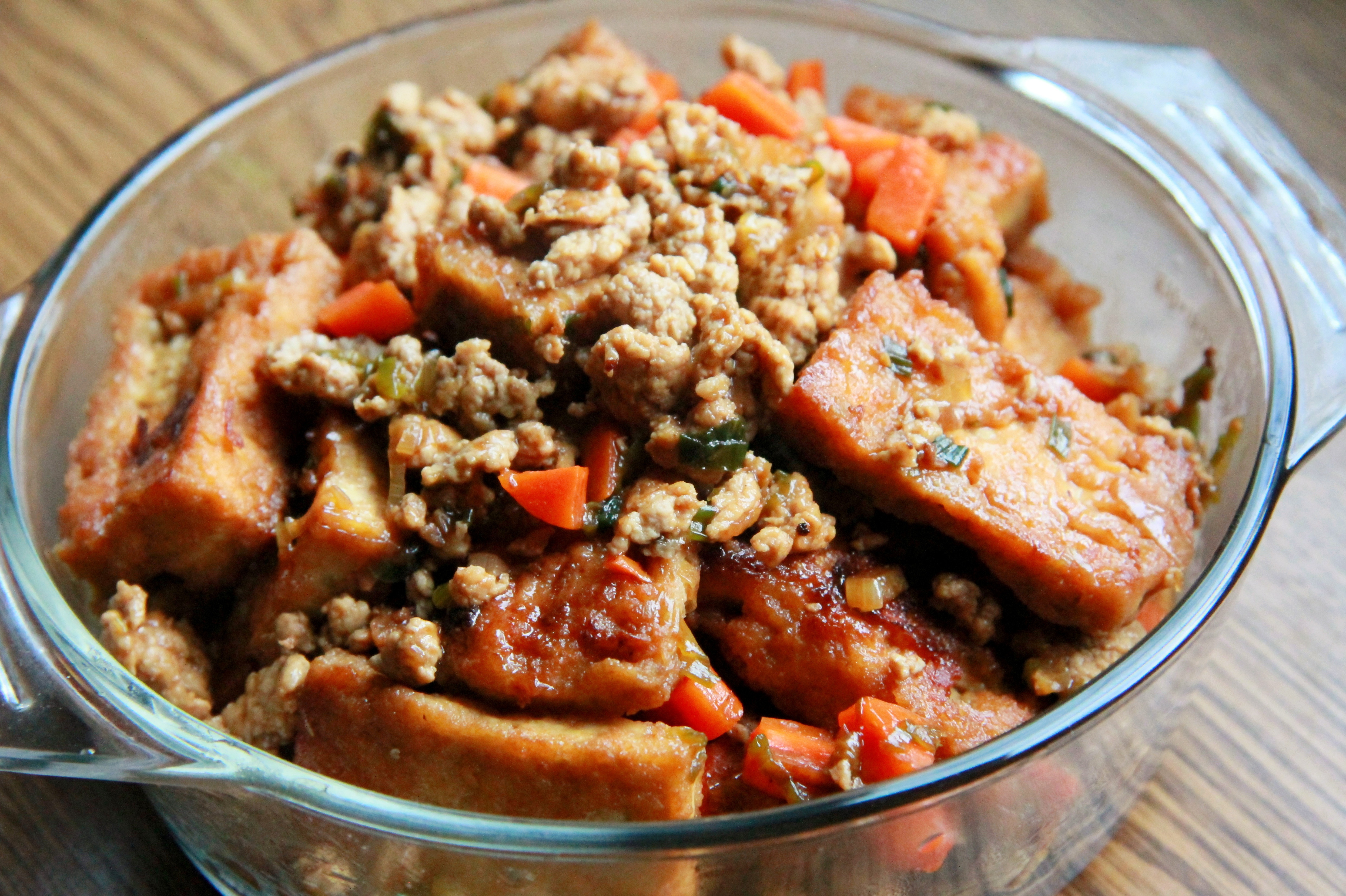 肉末豆腐