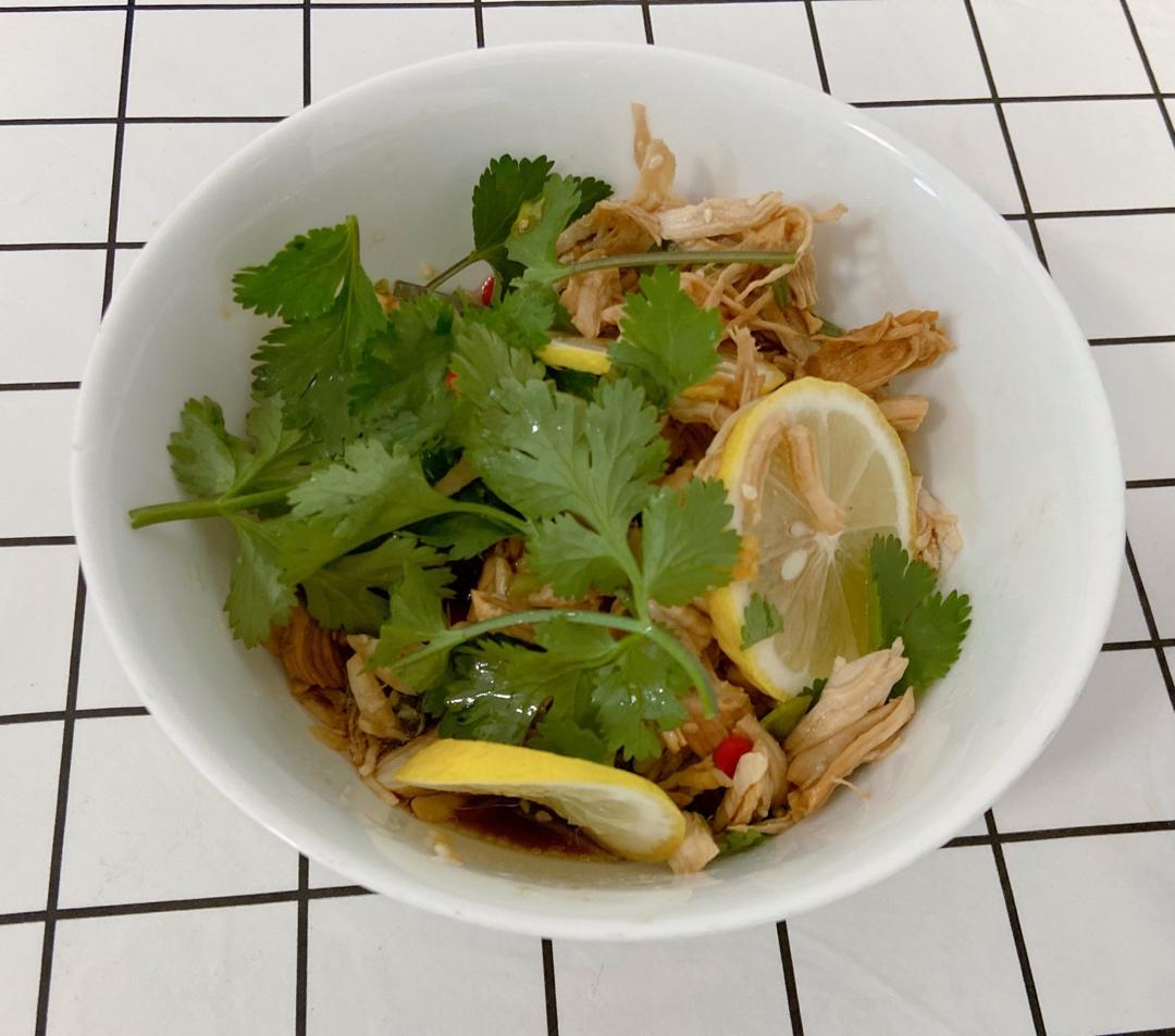 ✅ 第6道快手低脂菜✨清爽美味的柠檬鸡丝🍋鸡胸肉满分吃法💯