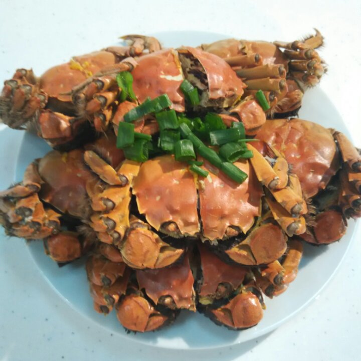 清蒸大闸蟹