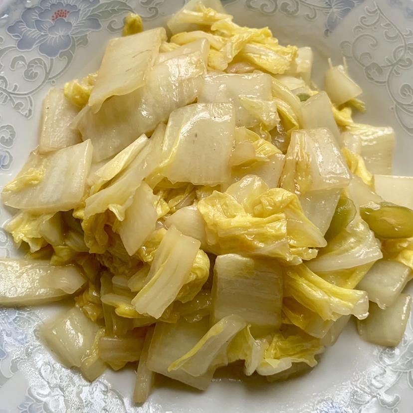 醋熘白菜