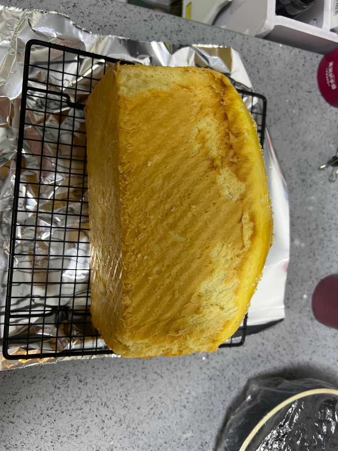低筋面粉版奥地利小胡的奶香面包