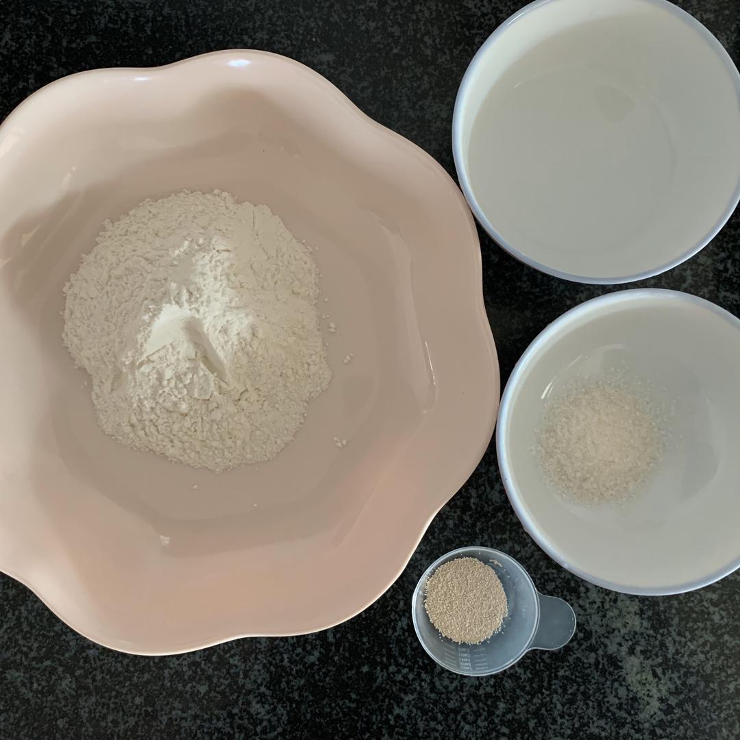 纯奶手撕吐司的做法 步骤1