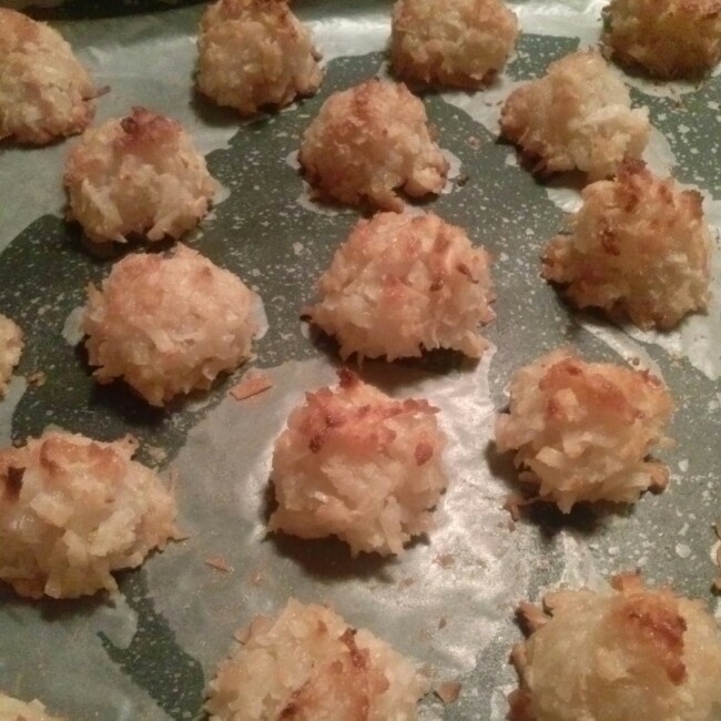 Coconut Macaroons美式马卡龙