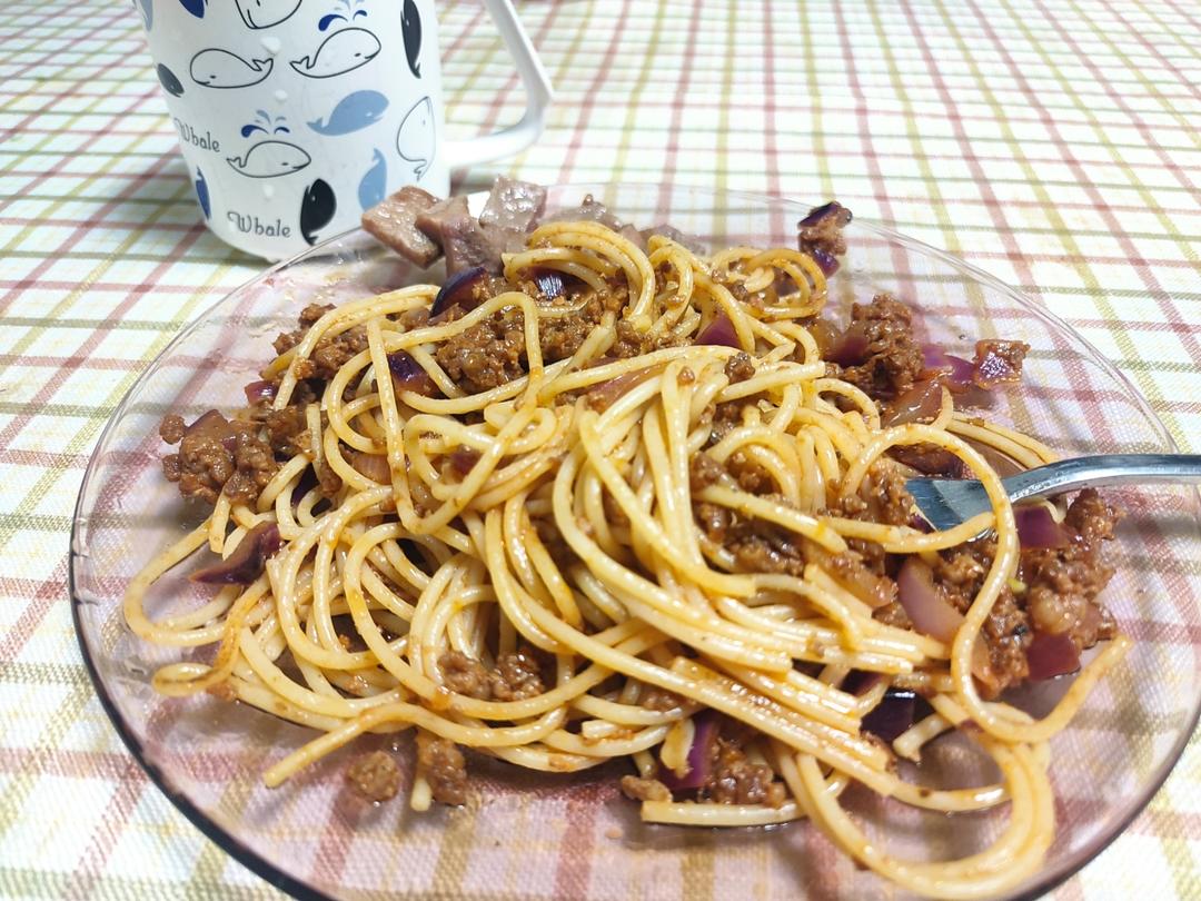 番茄肉酱意面