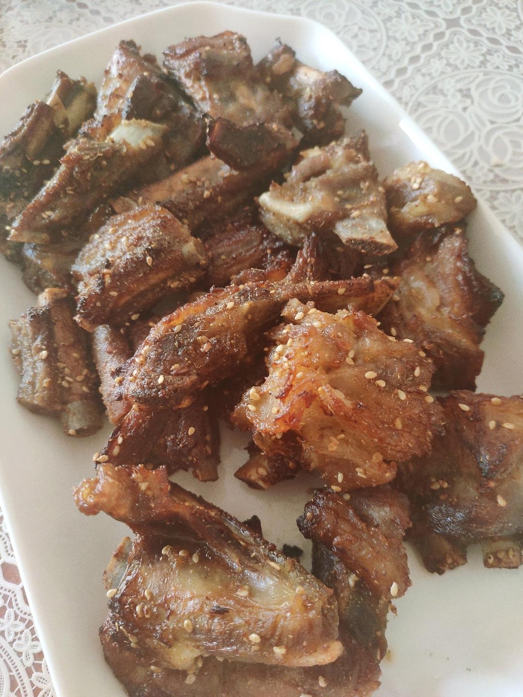 烤羊肉羊排『空气炸锅』老饭骨腌肉方