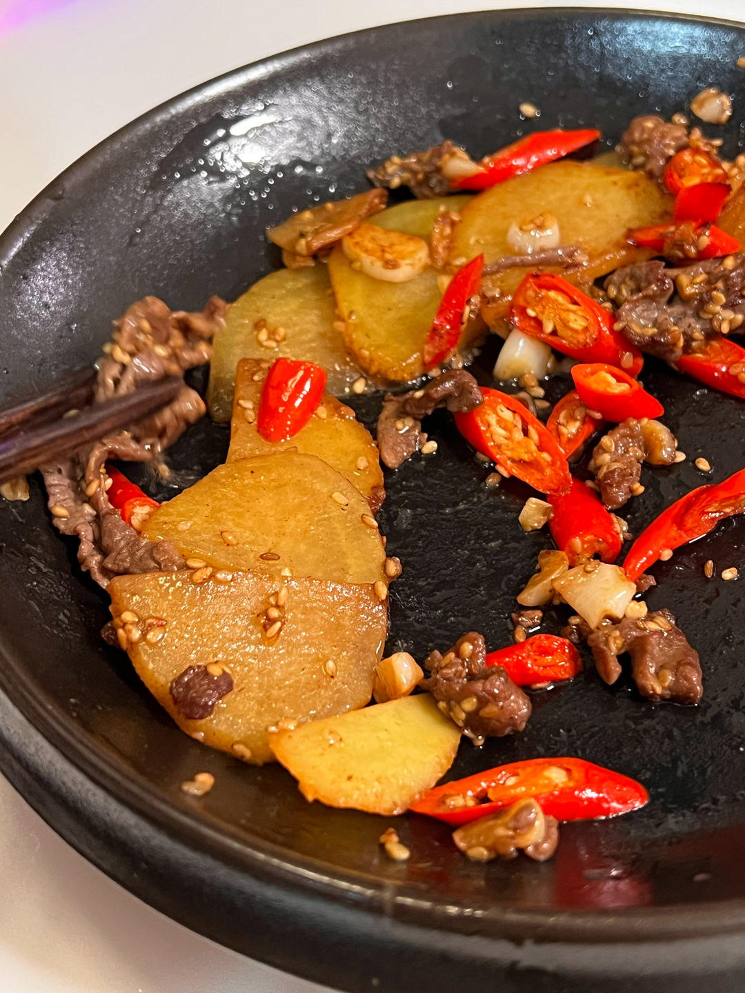 比饭店还好吃的黑椒牛肉土豆片（聚餐首选）