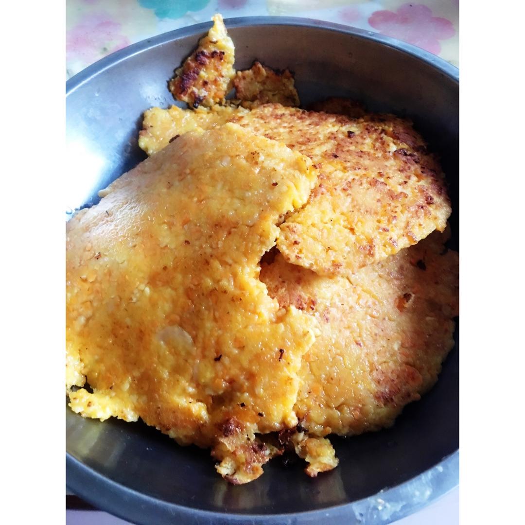胡萝卜鸡蛋饼