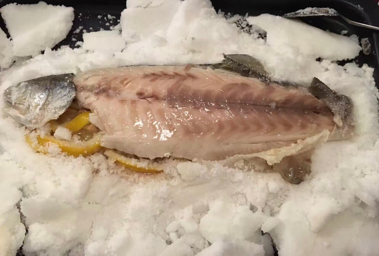 盐焗鱼（宴客菜）的做法