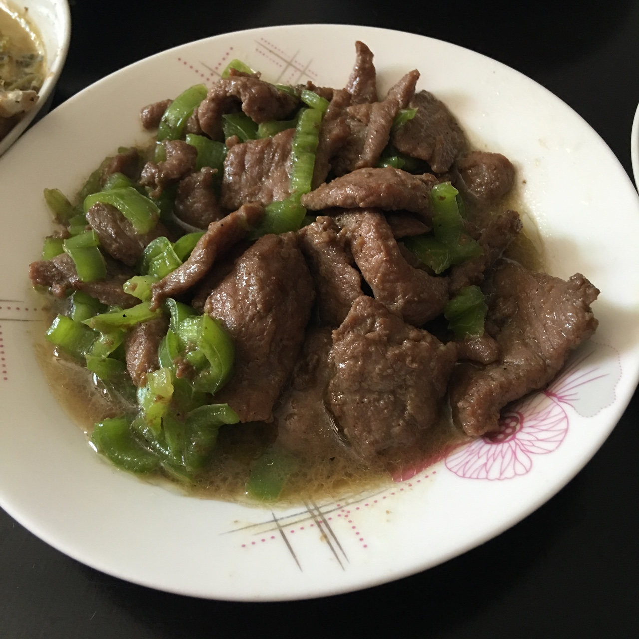 青椒牛肉片