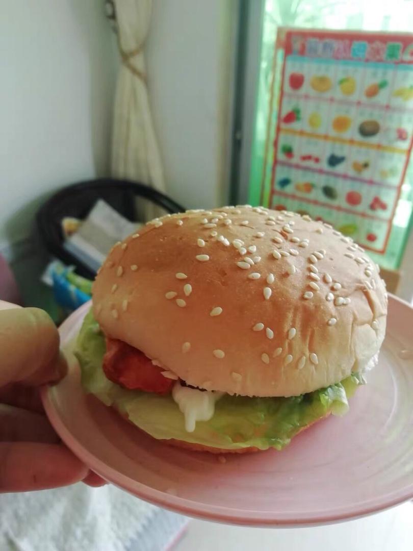 自制健康汉堡|营养快手早餐