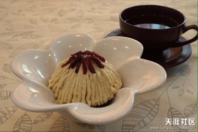 蒙布朗乳酪蛋糕