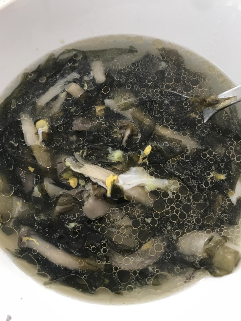 紫菜虾仁杂蔬汤