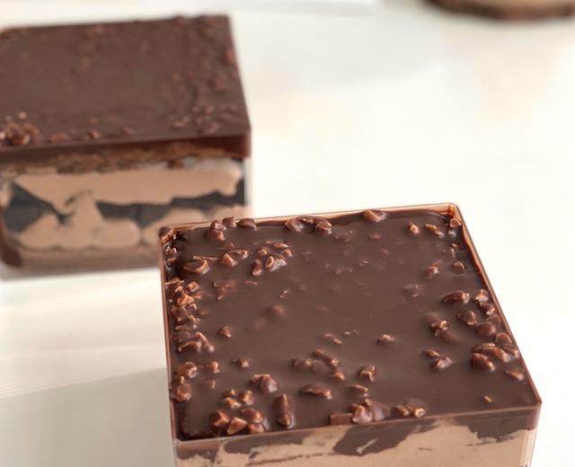 🤎梦龙脆皮巧克力蛋糕|四重美味叠加的满足的做法