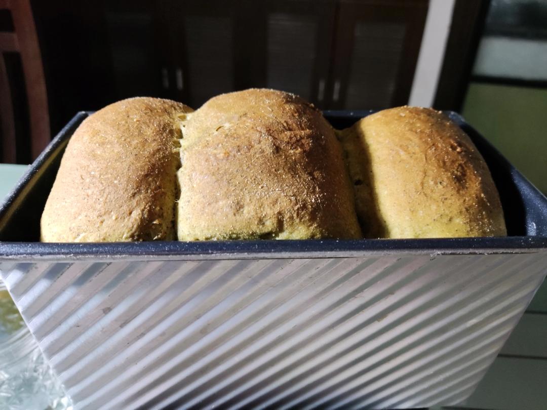 🍞超软糯艾草奶香吐司面包—下厨房独家原创