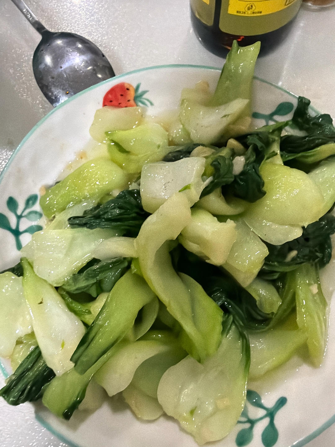 炒青菜，脆而不生，熟而不老