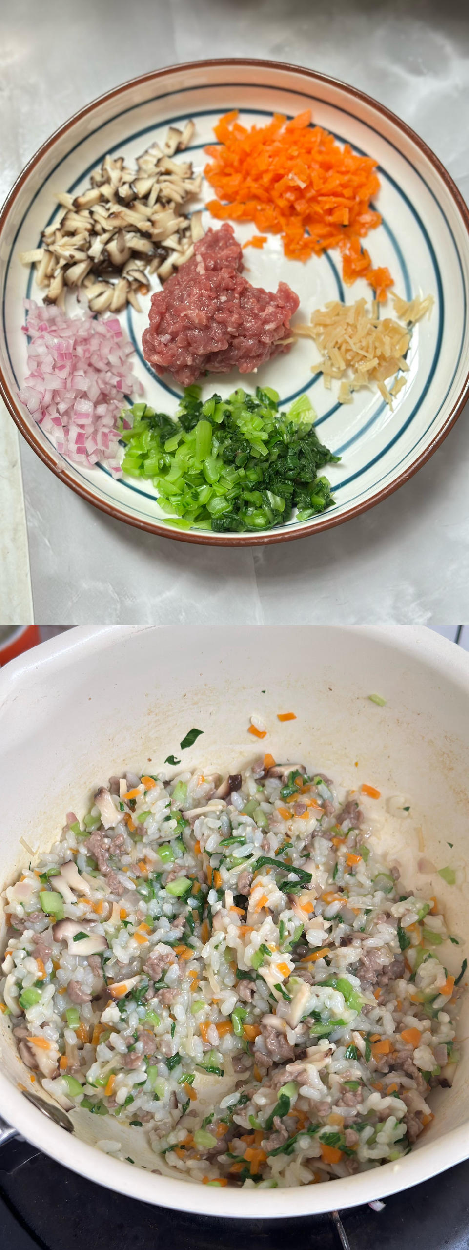 銀鱈魚南瓜西蘭花燜飯（11月齡輔食）