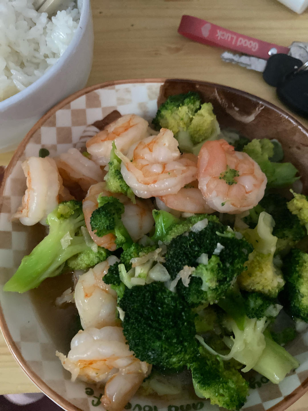 西兰花炒虾仁🍤